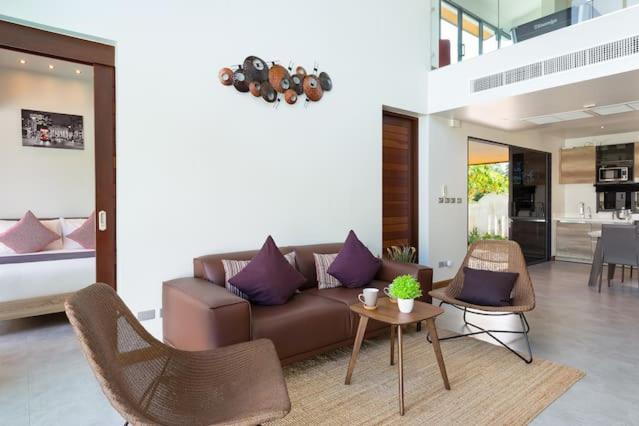 Villa Crystal Two-Bedroom Private Pool Villa Phuket Bagian luar foto